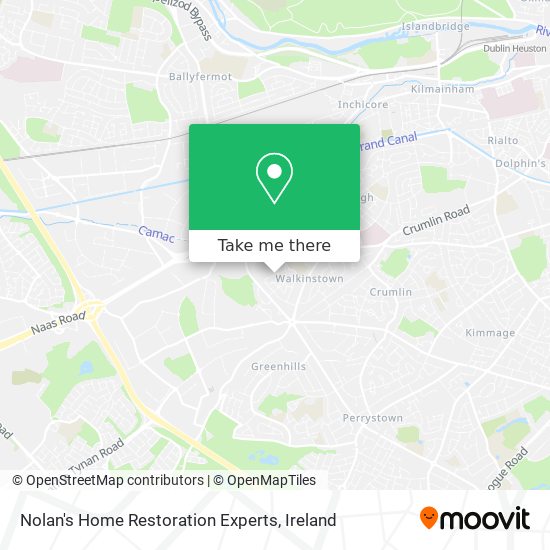 Nolan's Home Restoration Experts map