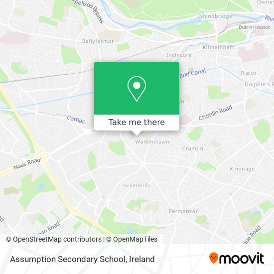 Assumption Secondary School map