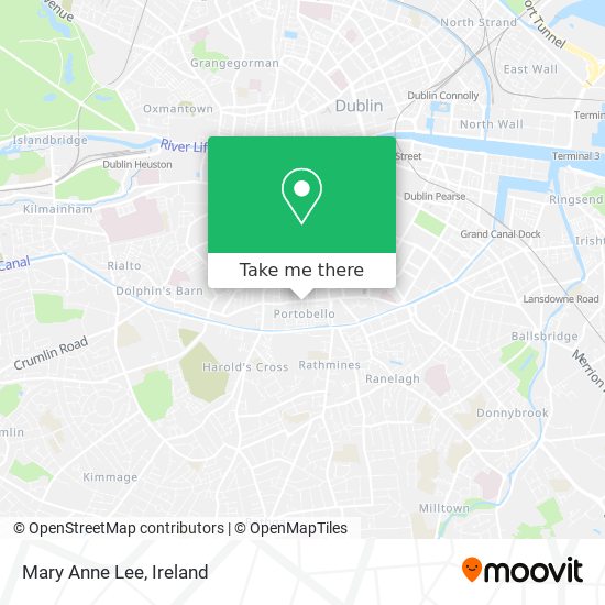 Mary Anne Lee map