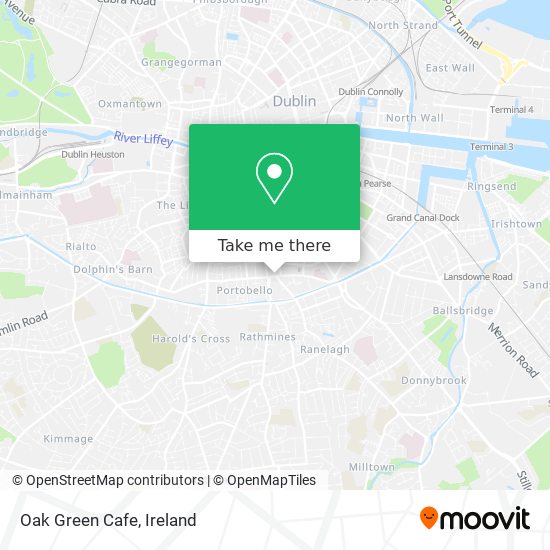 Oak Green Cafe map
