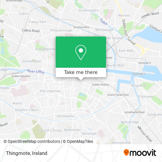 Thingmote map