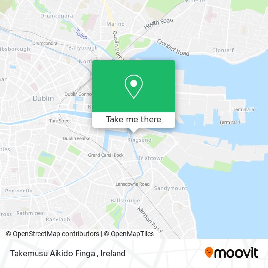 Takemusu Aikido Fingal map