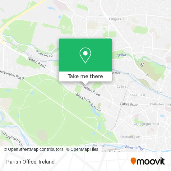 Parish Office map