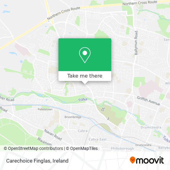 Carechoice Finglas map