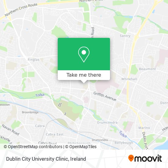 Dublin City University Clinic plan