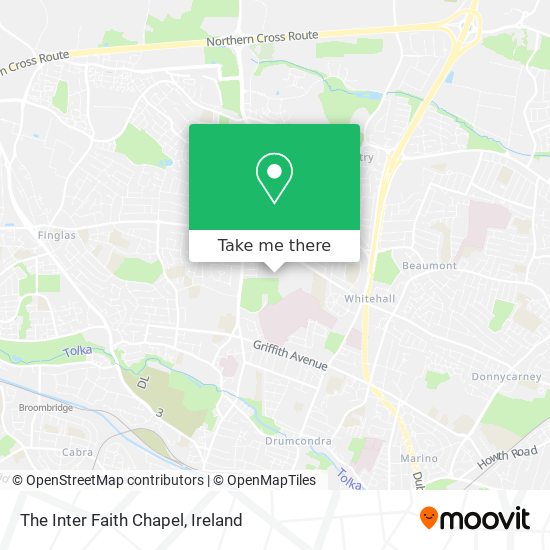 The Inter Faith Chapel map