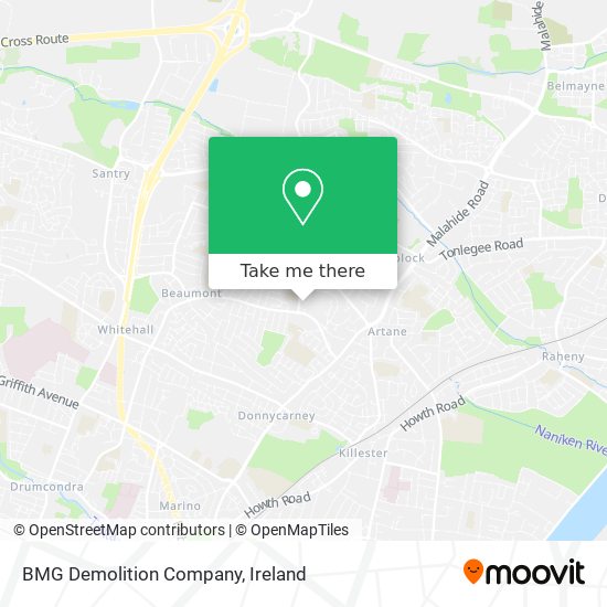BMG Demolition Company map