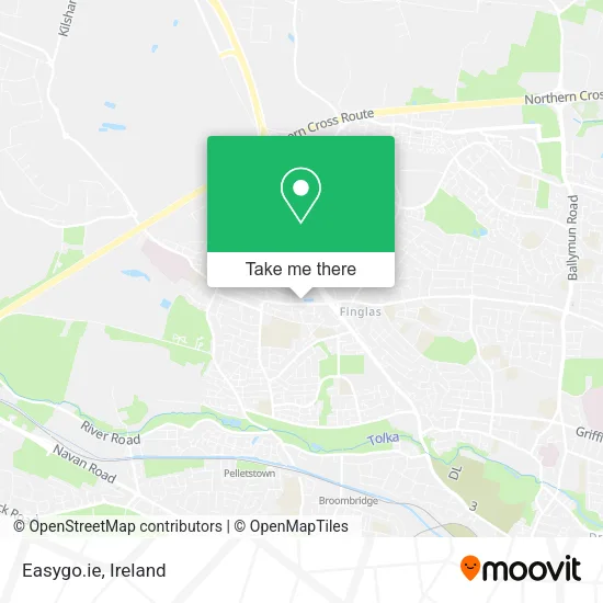 Easygo.ie map