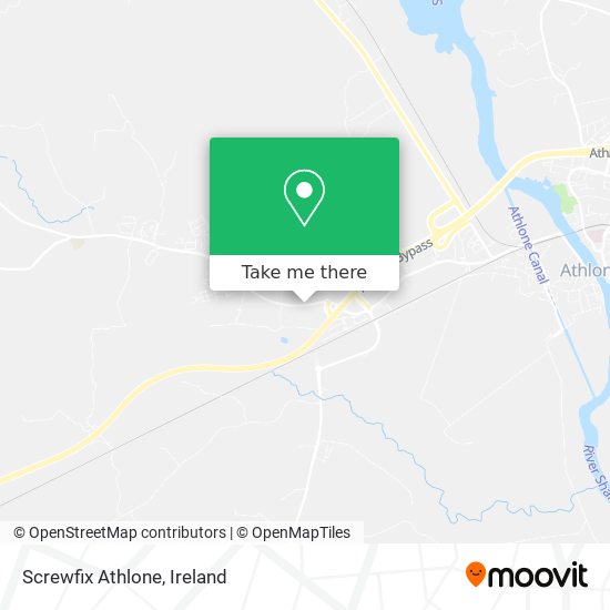 Screwfix Athlone map