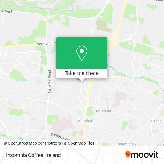 Insomnia Coffee map