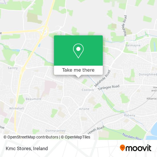 Kmc Stores map
