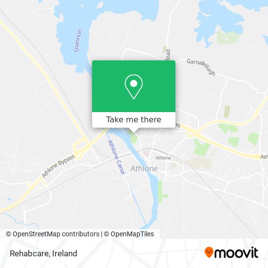 Rehabcare map