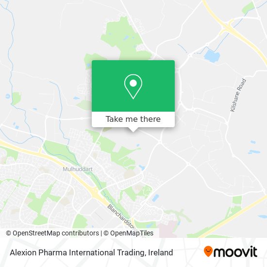 Alexion Pharma International Trading map
