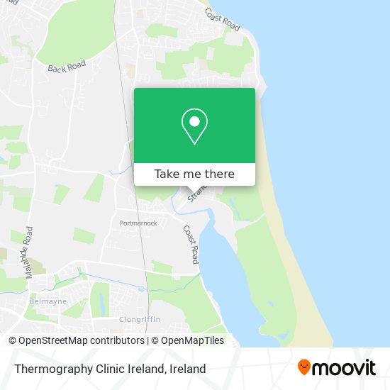 Thermography Clinic Ireland map