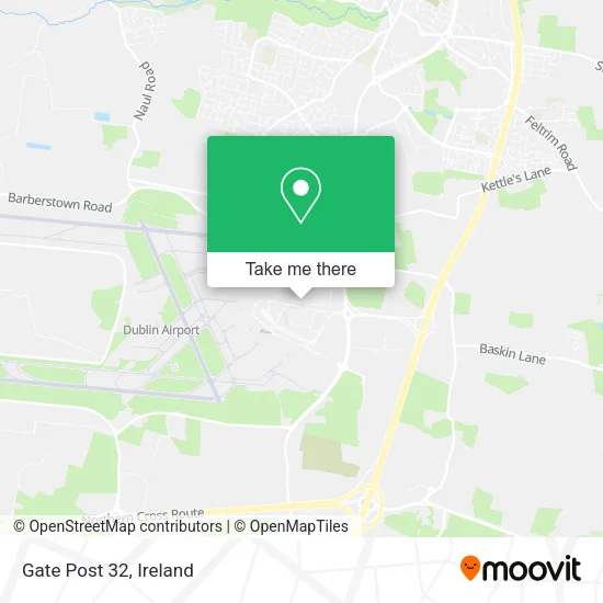 Gate Post 32 map