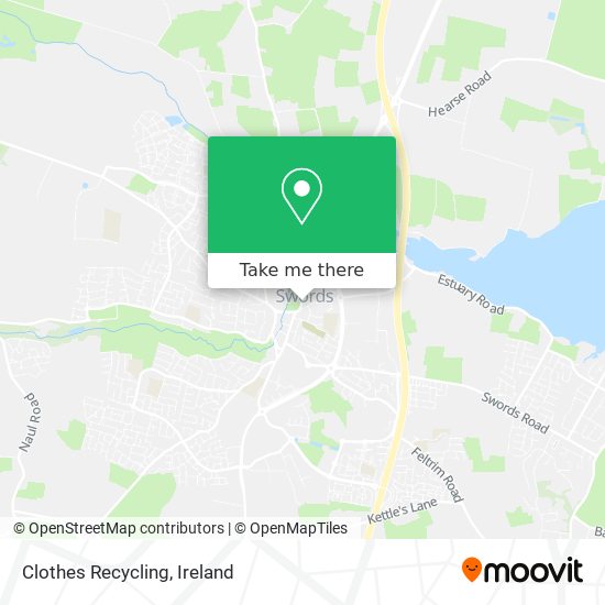 Clothes Recycling map