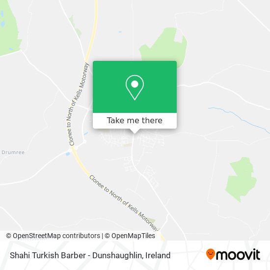 Shahi Turkish Barber - Dunshaughlin map