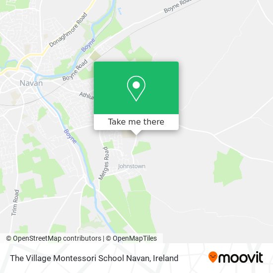 The Village Montessori School Navan map