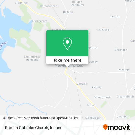 Roman Catholic Church map