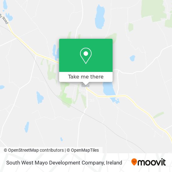 South West Mayo Development Company map