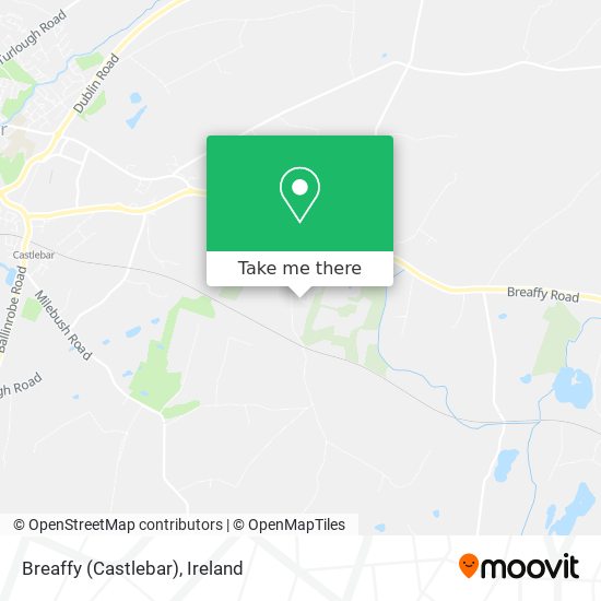 Breaffy (Castlebar) map