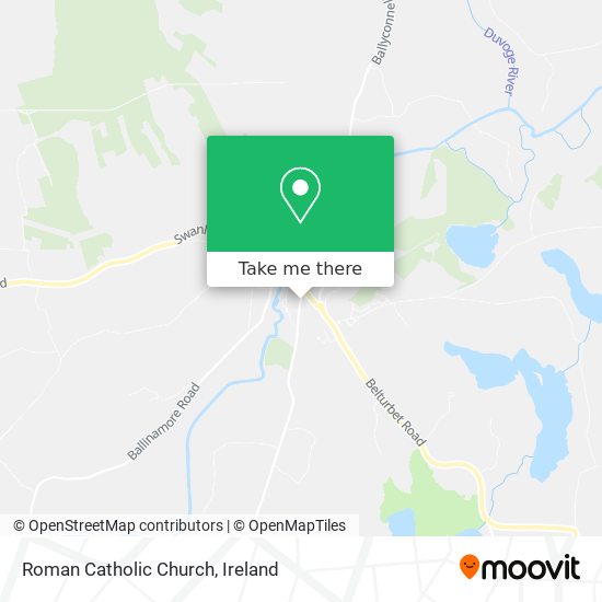 Roman Catholic Church map