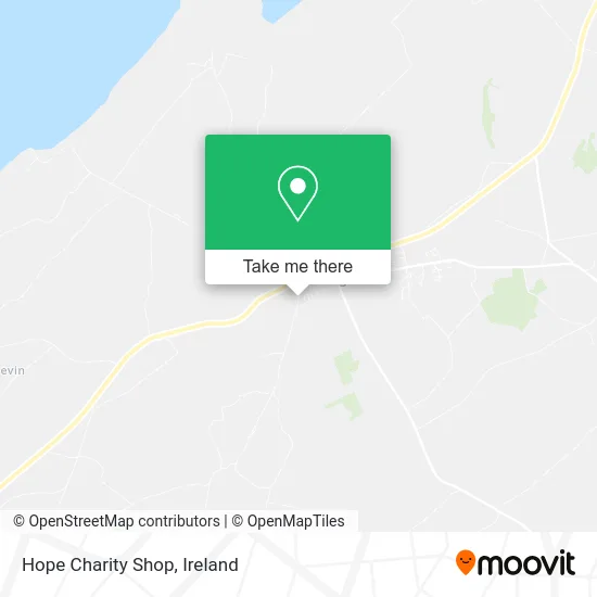 Hope Charity Shop map