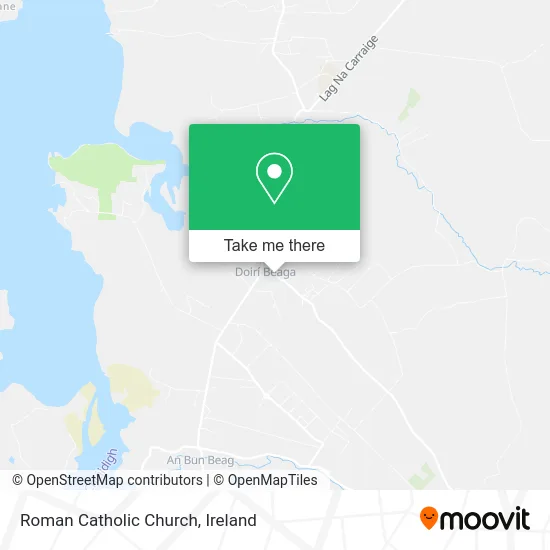 Roman Catholic Church map