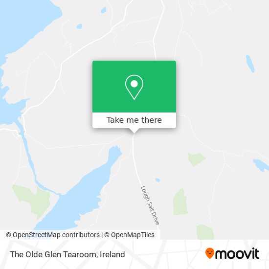 The Olde Glen Tearoom plan