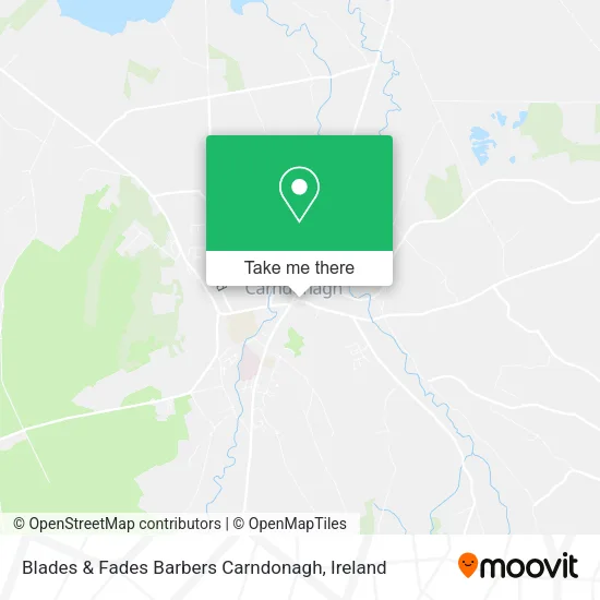 Blades & Fades Barbers Carndonagh map