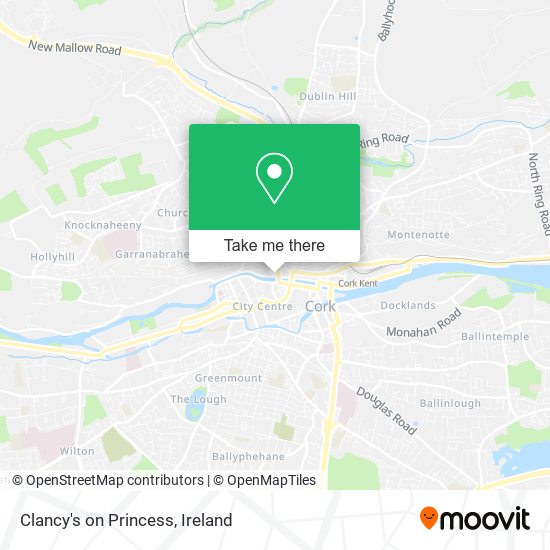 Clancy's on Princess map