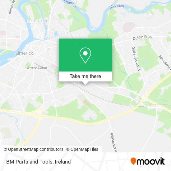 BM Parts and Tools map