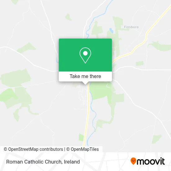 Roman Catholic Church map