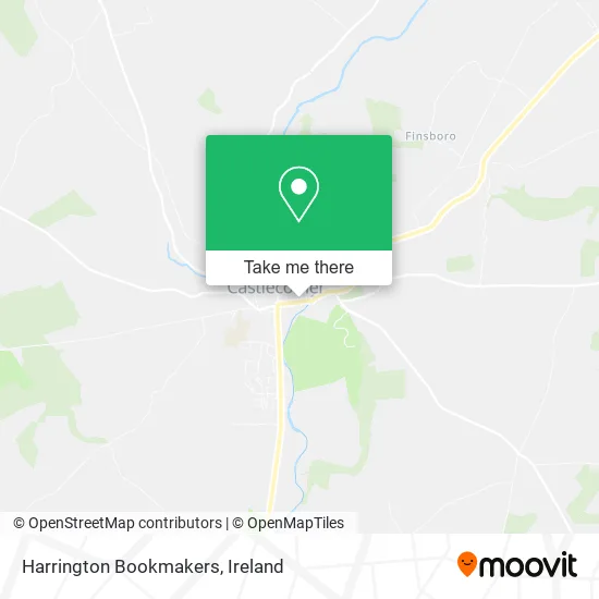Harrington Bookmakers map
