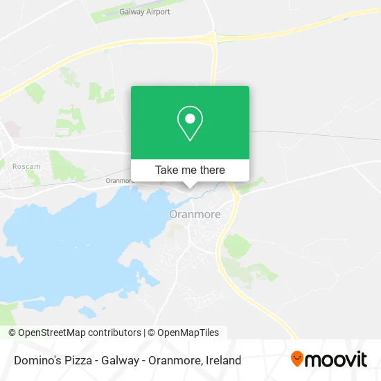 Domino's Pizza - Galway - Oranmore map