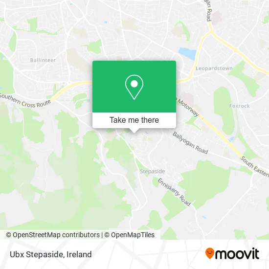Ubx Stepaside map