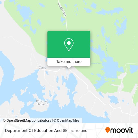 Department Of Education And Skills map