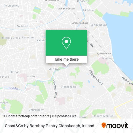 Chaat&Co by Bombay Pantry Clonskeagh plan