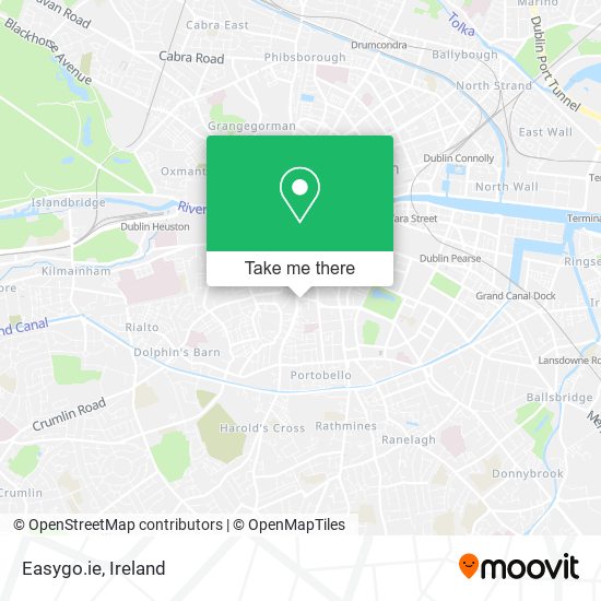 Easygo.ie map