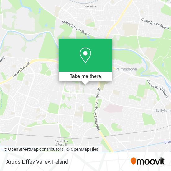 Argos Liffey Valley map
