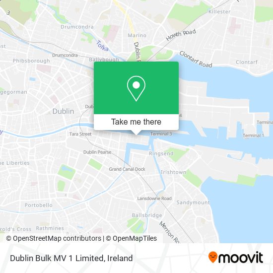 Dublin Bulk MV 1 Limited map