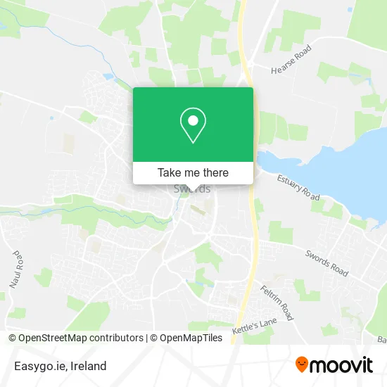 Easygo.ie map