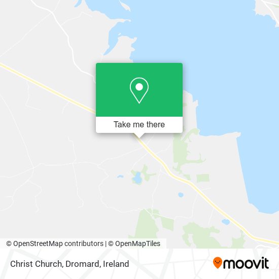 Christ Church, Dromard map