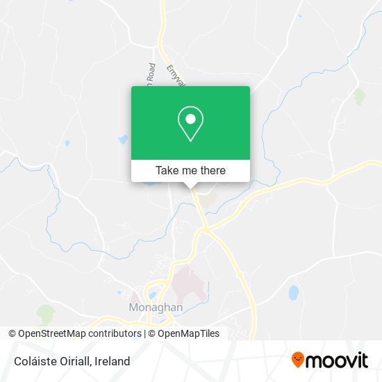 Coláiste Oiriall plan