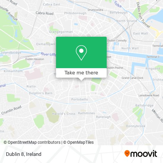 Dublin 8 map