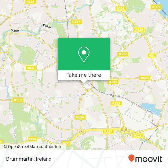Drummartin map