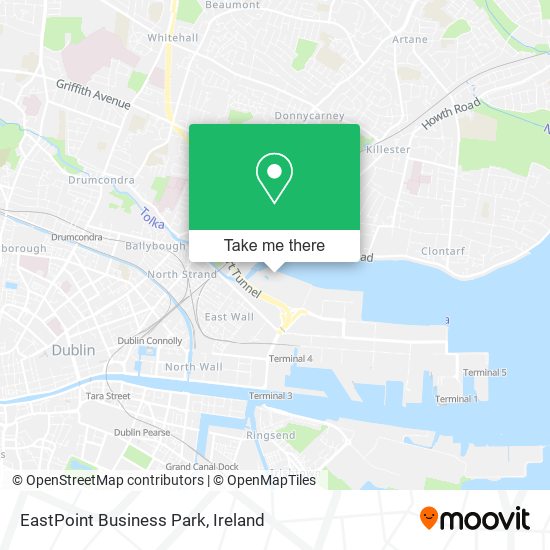EastPoint Business Park map