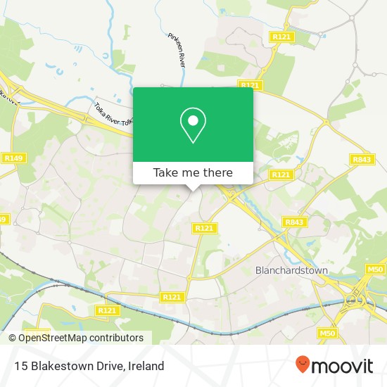 15 Blakestown Drive map