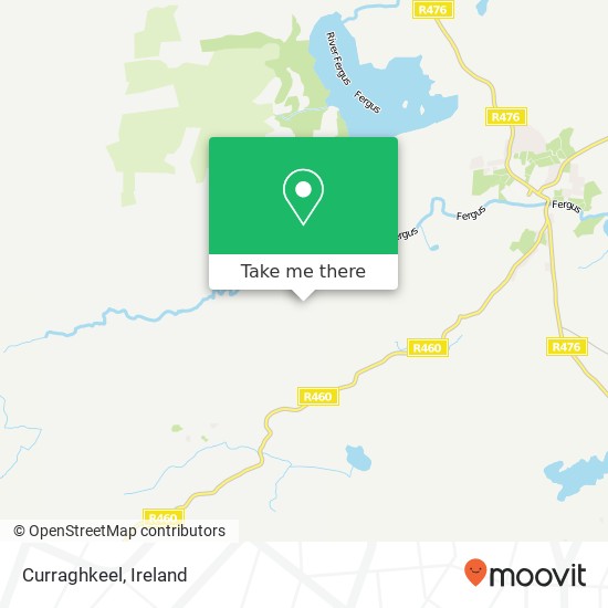 Curraghkeel map