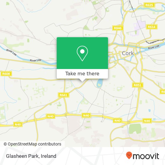 Glasheen Park map